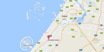 Дубаи градина центар локација на мапата