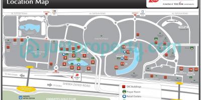 Карта на Дубаи интернет град