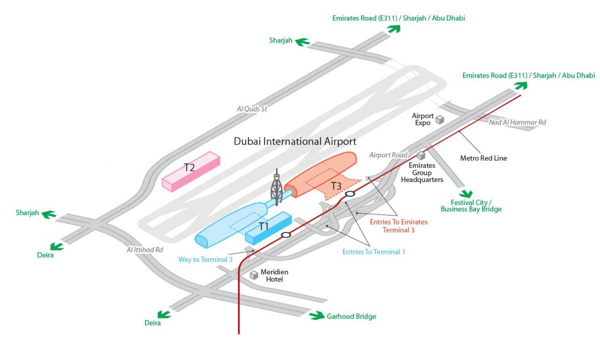 dxb аеродром мапа