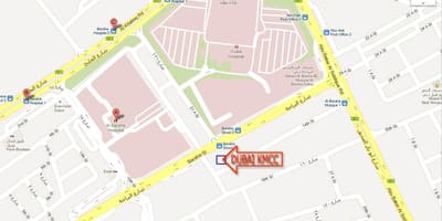 Дубаи болница локација на мапата
