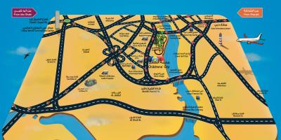 Карта на Децата град Дубаи