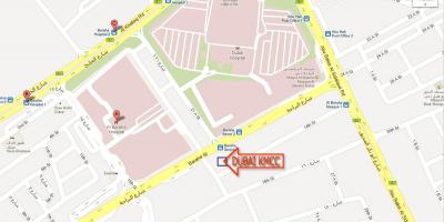 Дубаи болница локација на мапата
