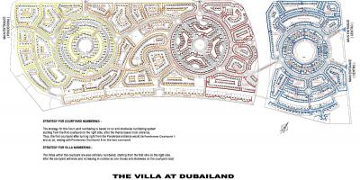 Вила Дубаи локација на мапата
